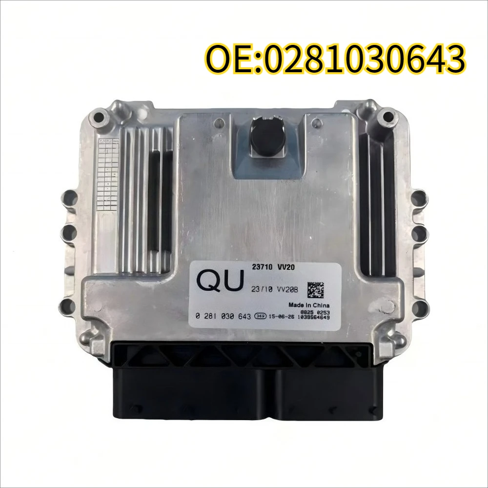 

High quality New For 0281030643 Dieselmotor Computer Controle Ecu Board 23710 Vv20 Ecm