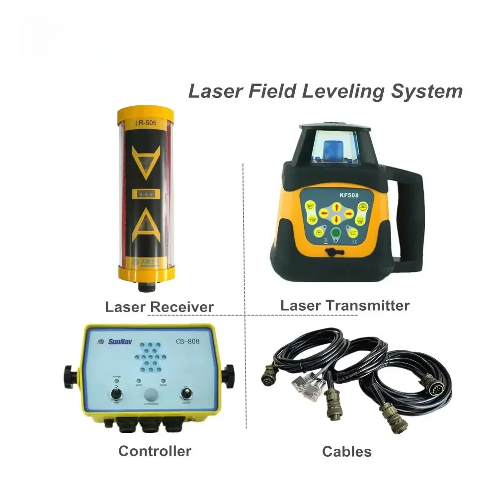 Sunnav  laser system 3.5m grader scraper agricultural leveling machine laser land leveler with CE certification