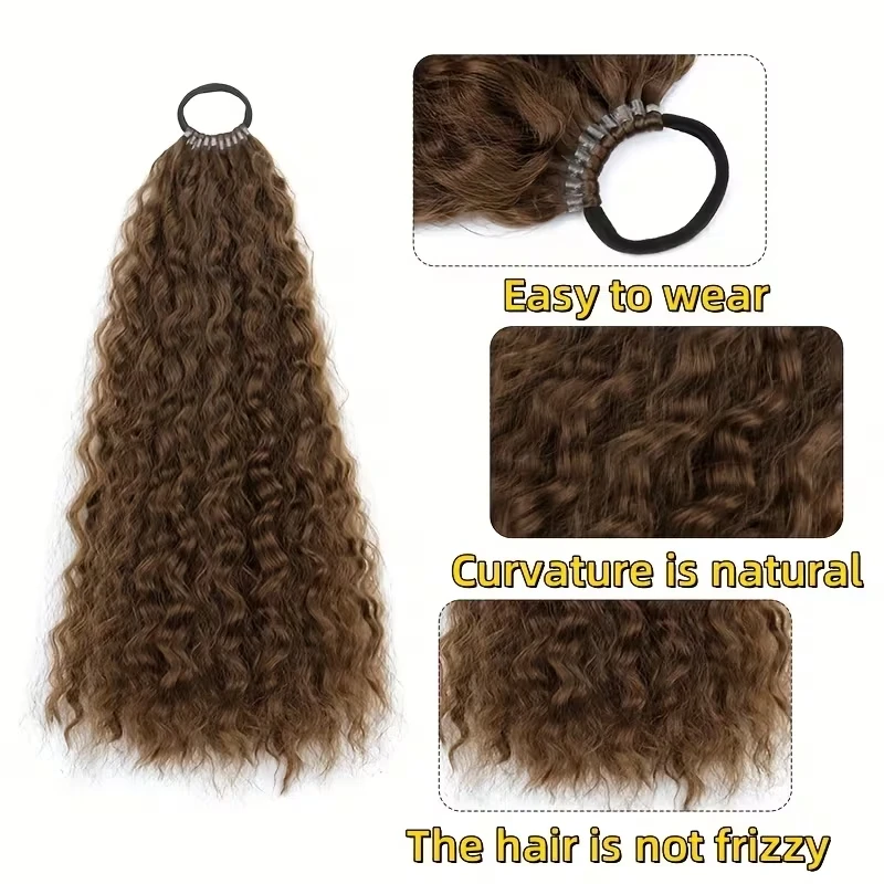 Thumbnail 4 - #78 Highest Rated Synthetic Drawstring Ponytails to Buy in 2026