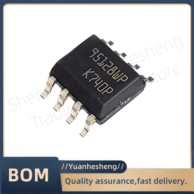 5PCS/M95128-WMN6TP 95128WP surface mount SOP8 memory chip.