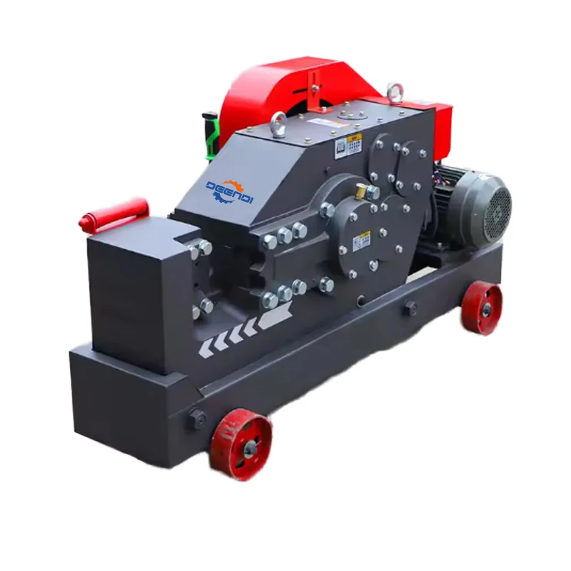 

New Steel Bar Cutting Machine Rebar Cutter Construction Industries Featuring Engine Motor Gear Core Cutting Steel Bars