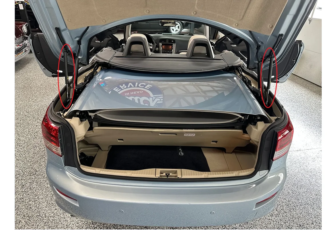 

Газовая стойка заднего багажника для Lexus IS 250C IS250 IS350C 300C IS300 кабриолета, задняя дверь багажника, пружинная опора, подъемная опора