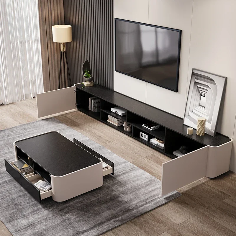 Office Coffee Table,  Living Room Home Light Luxury High-end Small Apartment Table, Modern Simple Khaki Creative Desk