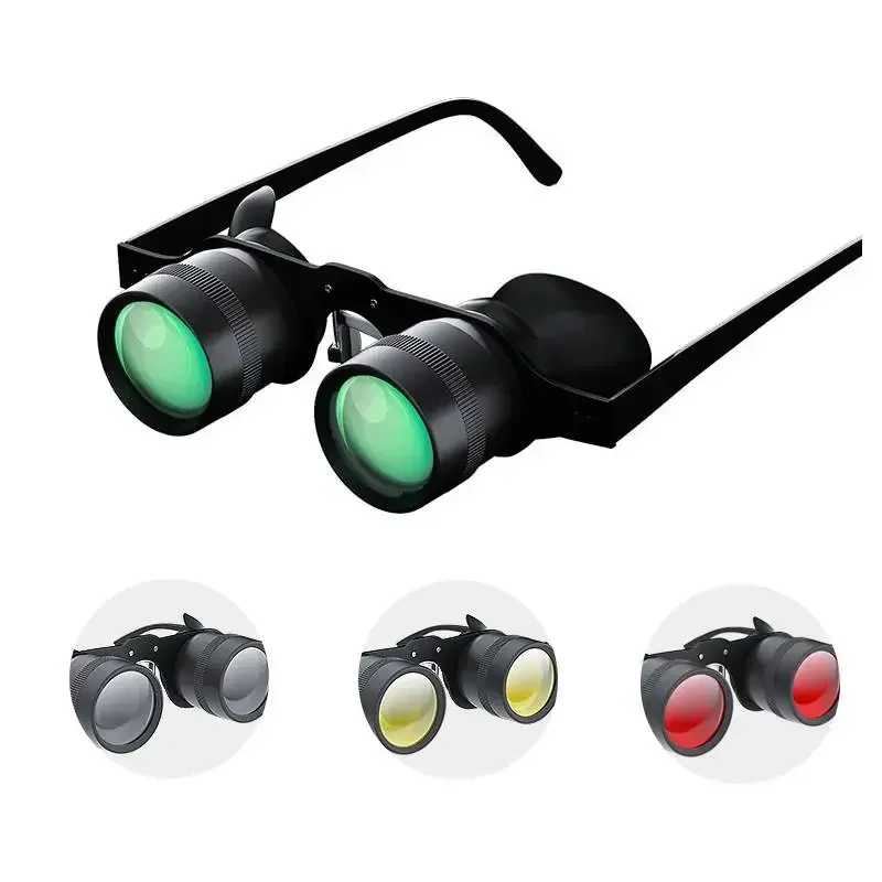 

Fishing Binoculars Professional Hands-Free Glasses HD Portable Telescope for Outdoor Bird Watching Sports Concerts