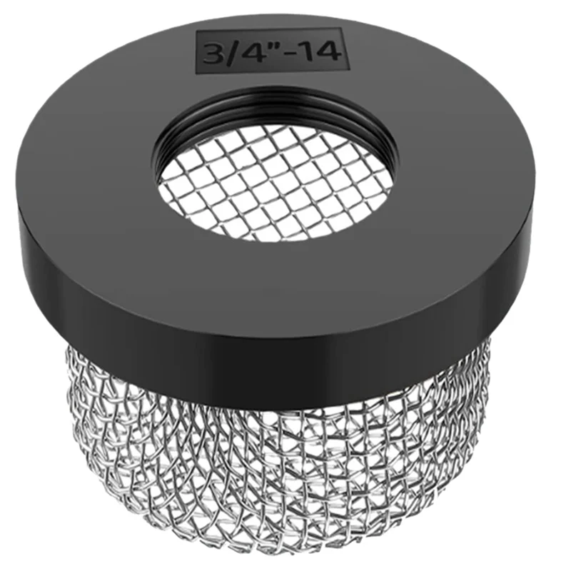 

AC88-2X Mesh Aerator Screen Strainer For Livewell Pump, For 3/4 Inch - 14 Female Thread,Enhancing Filtering And Aeration