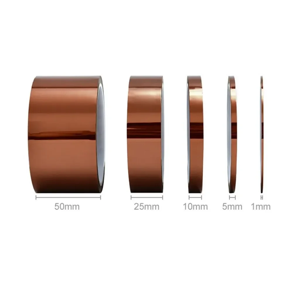 Nastro adesivo isolante termico ad alta temperatura da 1 pz 10 mm per nastro isolante di protezione della scheda di stampa 3D