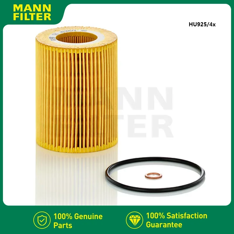 

MANNFILTER HU925/4x Oil Filter Fits BMW Serie 3(E46) Serie 5(E39) Serie 7(E38) X3(E83) X5(E53) Z3 Z4 11427512301 11427509430