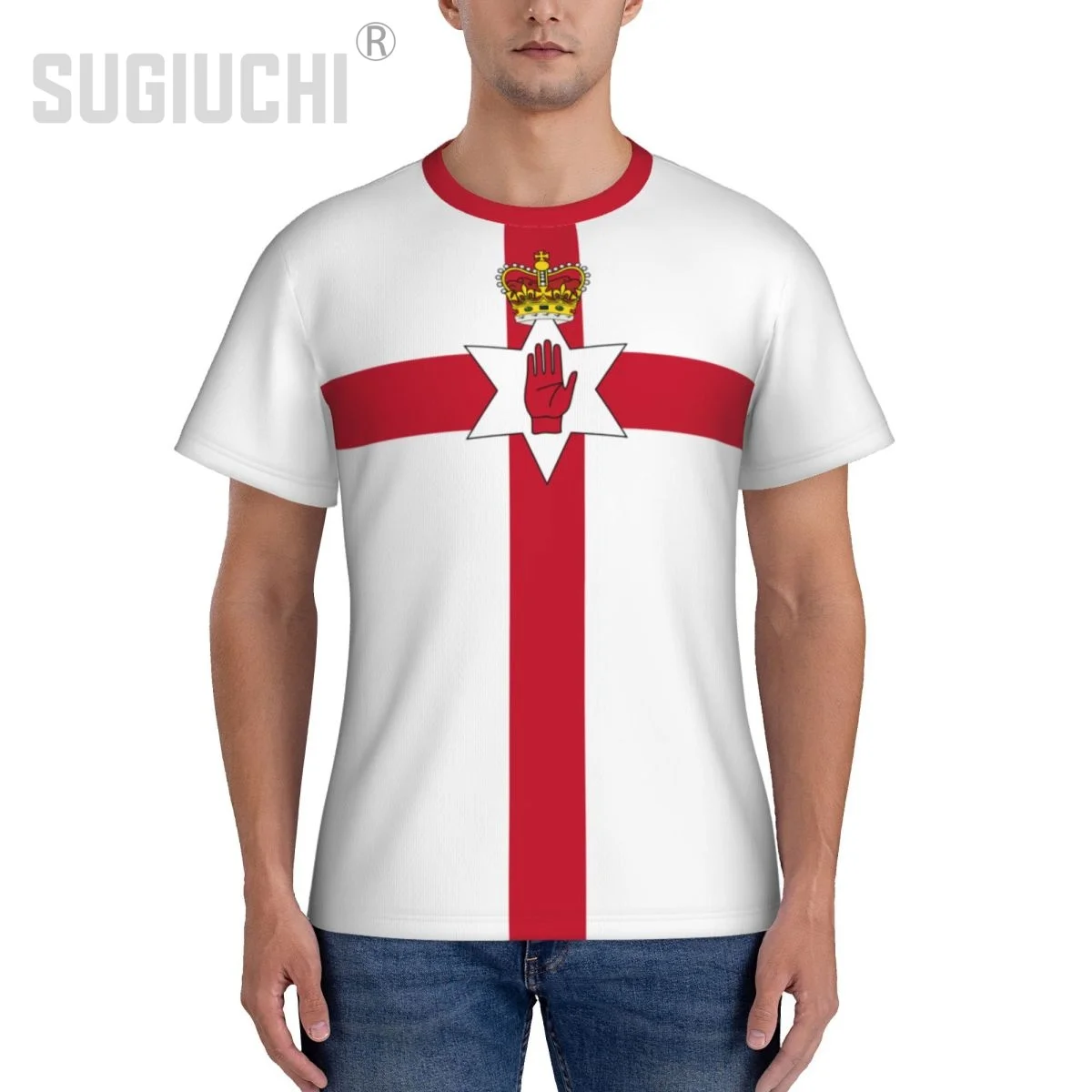 Sports T-shirt Northern Ireland Flag 3D For Men Women Tees jersey Clothes Soccer Football Fans Gift Patriotic T shirt