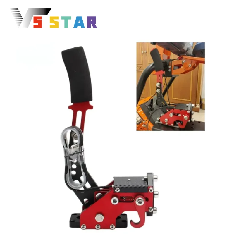 

Высококачественный 64-битный USB-порт для ПК с ручным тормозом SIM для гоночных игр G25 G27 G29 T500 T300 G923 G920, совместимый с системой Win