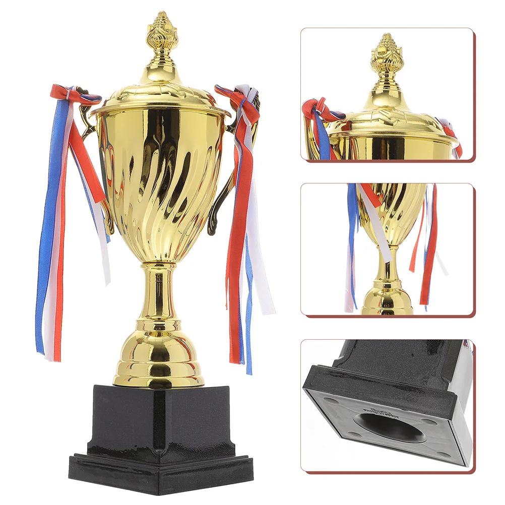 Troféu criativo copo dourado crianças esportes decoração presente basquete metal criança prêmio troféus materiais premium sala de aula