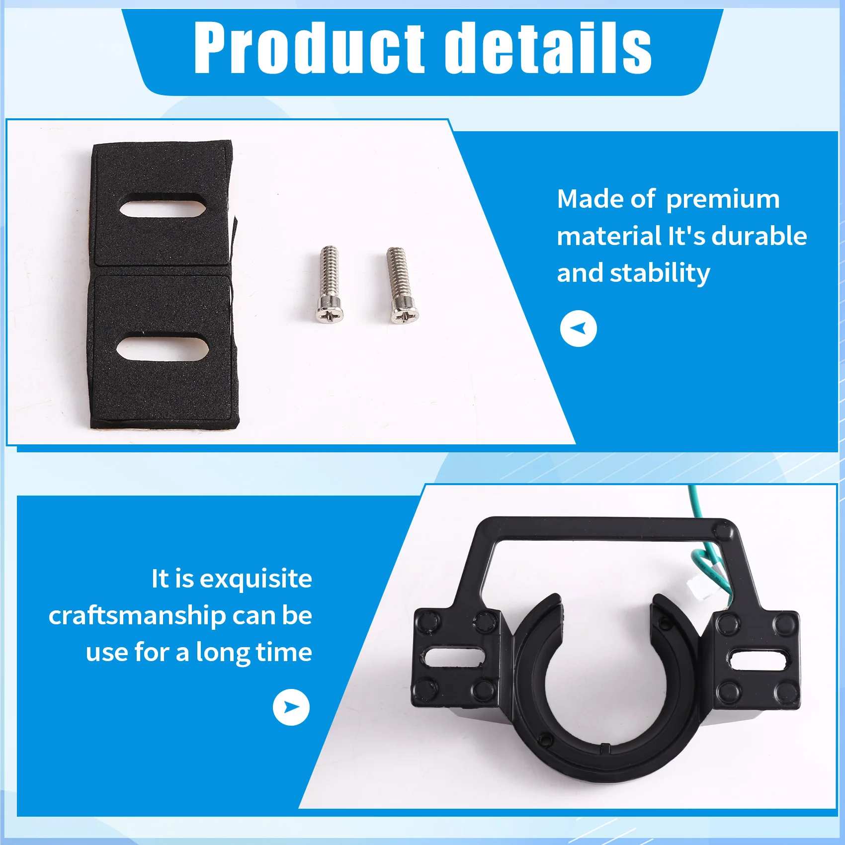 Ceiling Fan Mounting Bracket 2PCS- For Indoor/Outdoor Compatibility