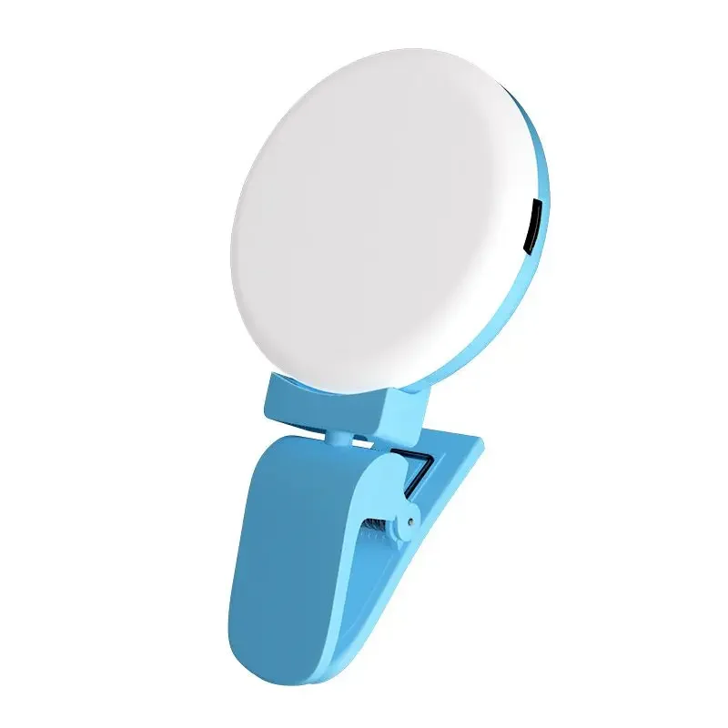Portable Cell Phone Fill Selfie Ring Light LED Lamp Anchor Photo Beauty Video LightFor Smartphone Universal  Accessories