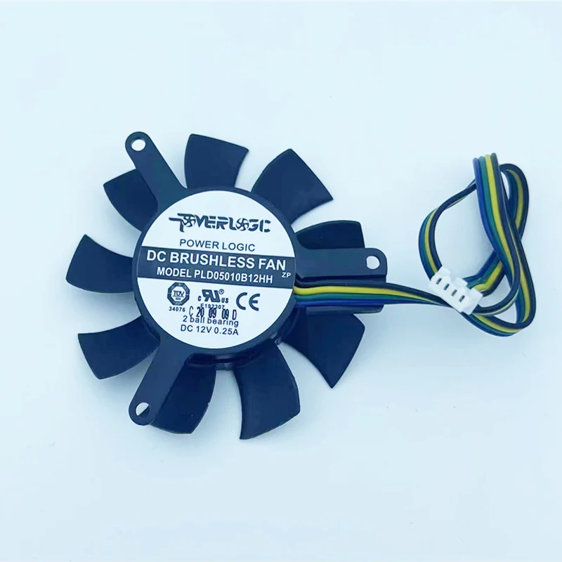 

1 шт. новый для POWER LOGIC PLD05010B12HH DC12V 0,25A 4-контактный охлаждающий вентилятор