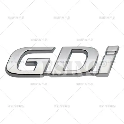 3D GDi Автомобильный багажник, цинковый сплав, клейкий значок, эмблема, задний багажник, клейкий значок для Hyundai Sonata IX35 Tucson Elantra
