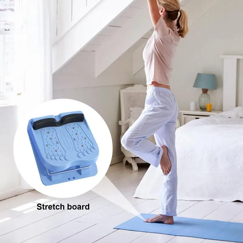 Incline Board For Calf Stretching Adjustable Slant Board For Squats Foldable Anti-Slip Slantboard Fitness Equipment Stretcher