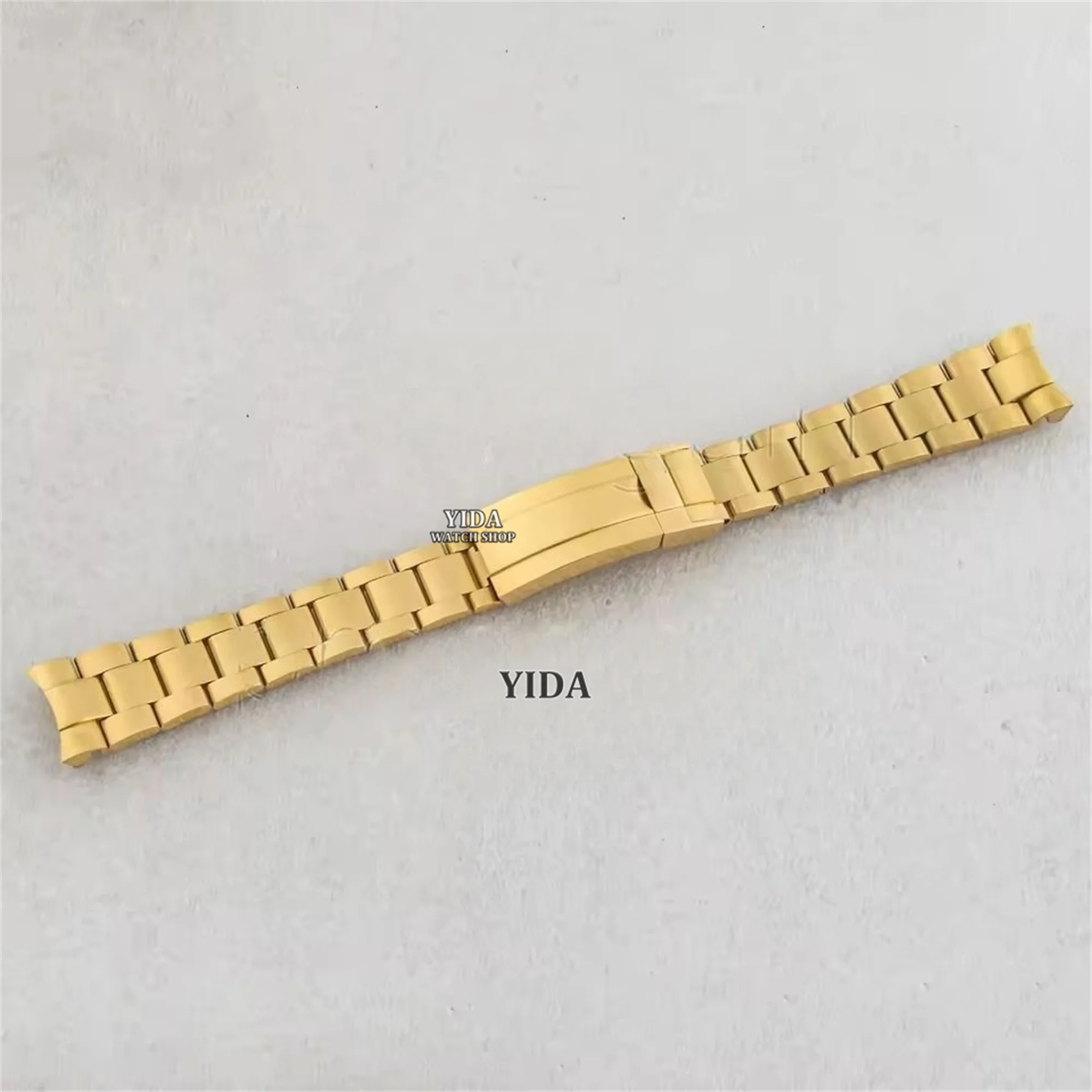 

20mm Mod Watch Strap 316L Stainless Steel Oyster Watch Band Rose Silver Black Gold Bracelet for GMT Datejust Jubilee Bracelet