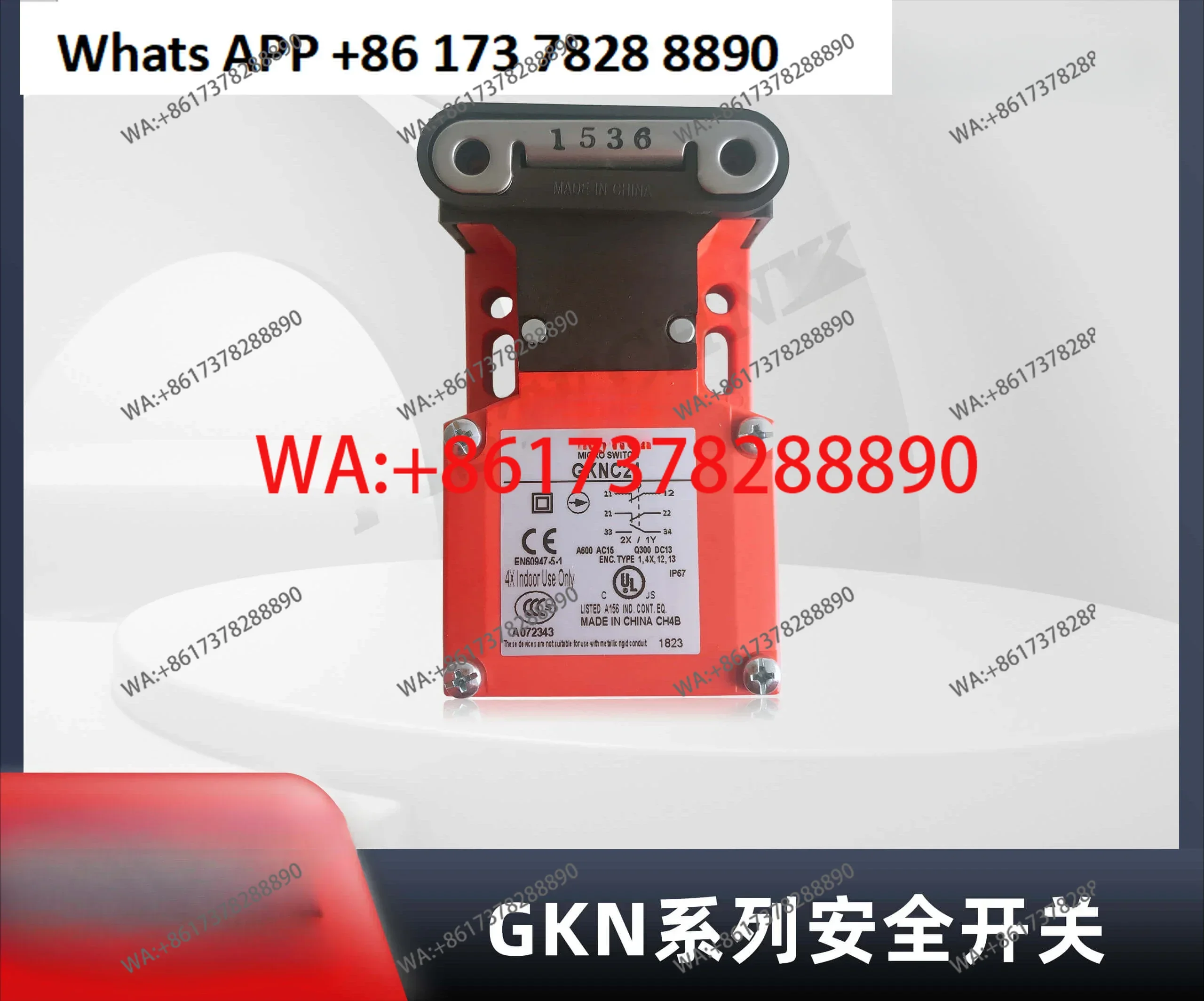 

GKNC21 + GKZ42 безопасный дверной блокировочный выключатель, ключевой выключатель