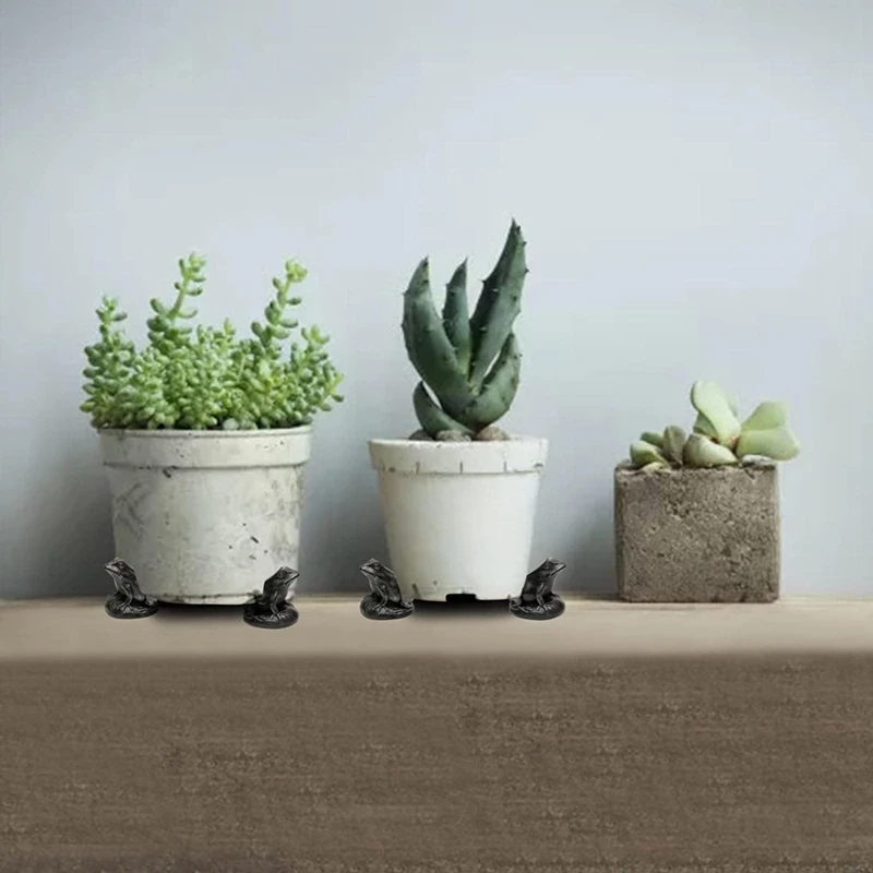 ABKO-Mini Pot Feet, Cute Animal Shaped Pots Feet Animal Figurines Ornaments Plant Pot Support Feet, For Indoor And Outdoor