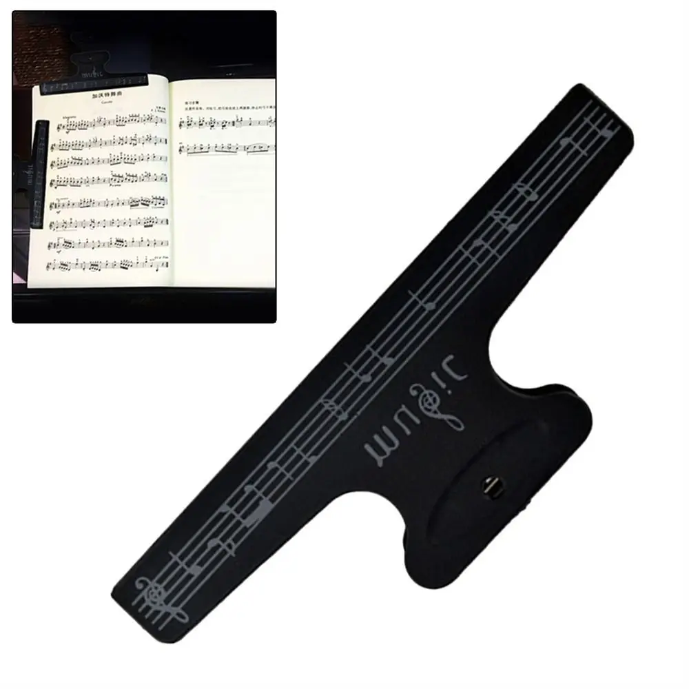 Book Page Note Clip Music Score Fixed Clips  for Piano Guitar Violin Viola Cello Performance Practice Office Stationery Supplies