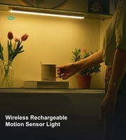 LED Stickable Rechargeable Motion Sensor Night Light  Portable lamp for Outdoor Desk Piano Room Club Student Dorm