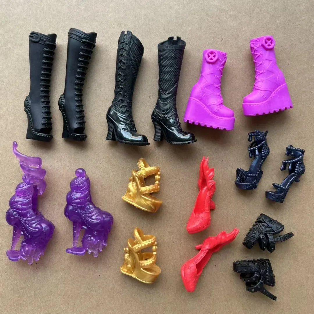 Calçados e Acessórios Decorativos para Bonecas Colecionáveis em Escala 1/6: Sapatos, Sandálias e Botas DIY para Colecionadores