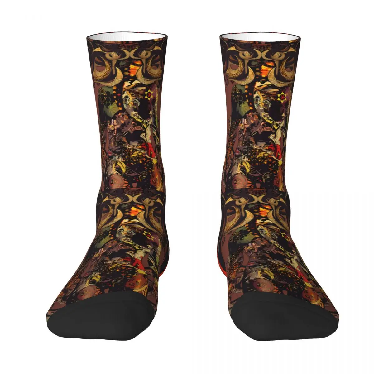 Demons-Chaussettes Imprimées en Polyester pour Homme