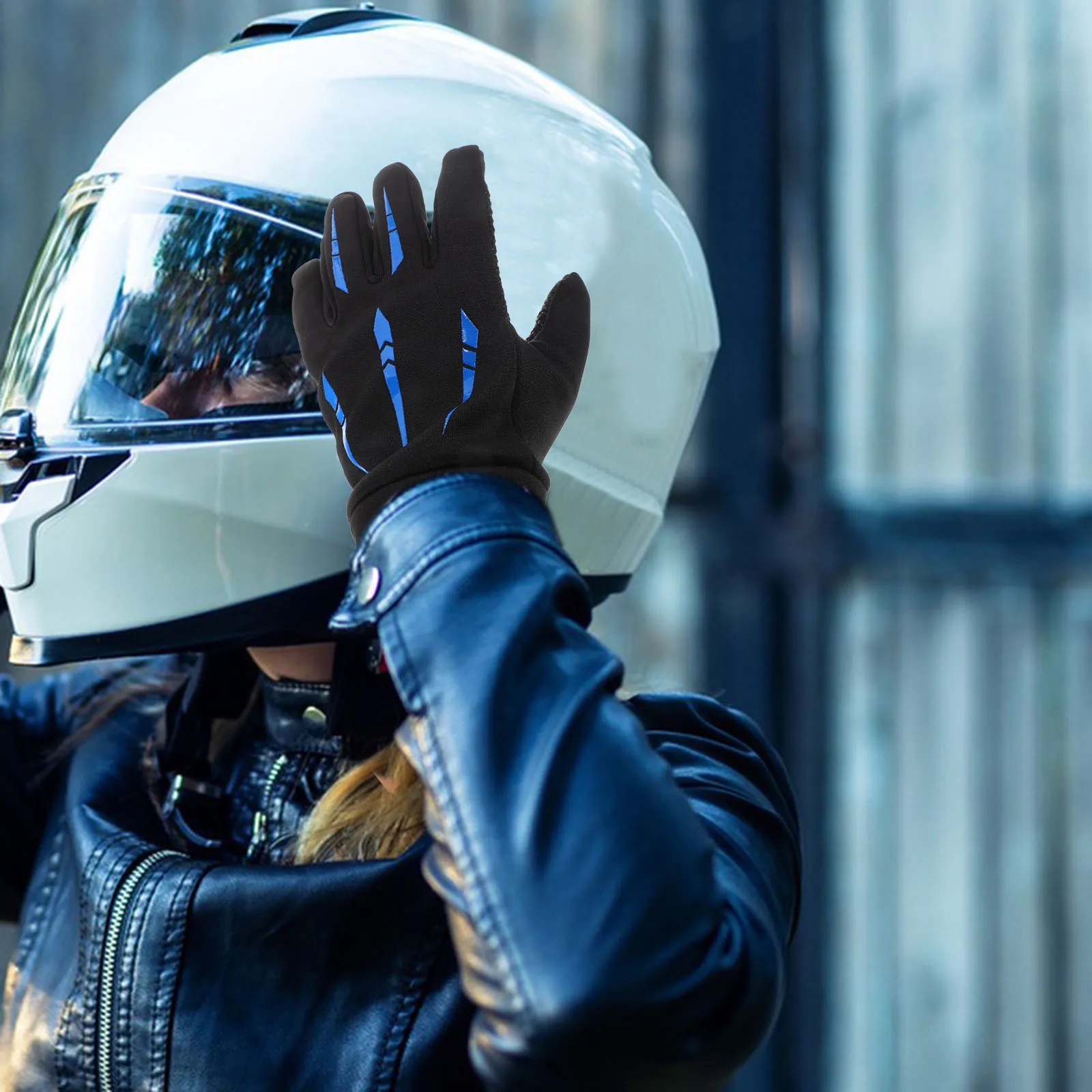 

Windproof Waterproof Winter Gloves Touchscreen Insulated Full Finger Motorcycle Riding Gear Cold Weather Cycling Skiing Driving