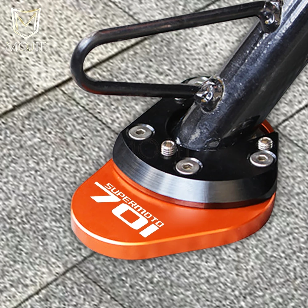 

Motorcycle CNC Kickstand Foot Pad Side Stand Plate Enlarge For Husqvarna 701Supermoto 701SMC 701 SMC SUPERMOTO 2016 2017 2018