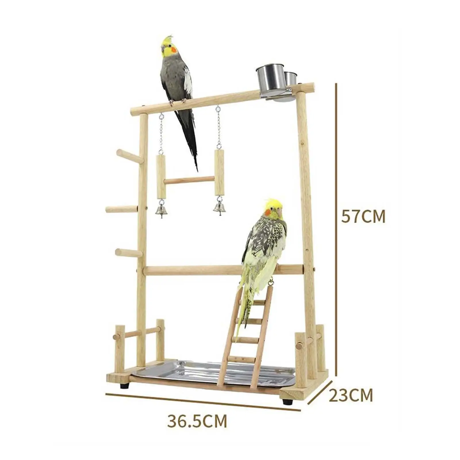 

Parrot Playground Exercise Standing Platform Climbing Bird Perch Play for