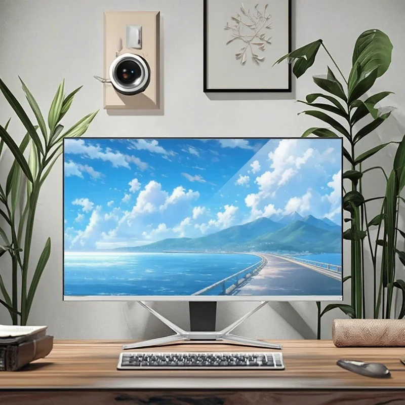Computer desktop da 27 pollici tutto in uno Curve Core I3 I5 I7 RAM 16G 32G 64G Archiviazione 256G 512G