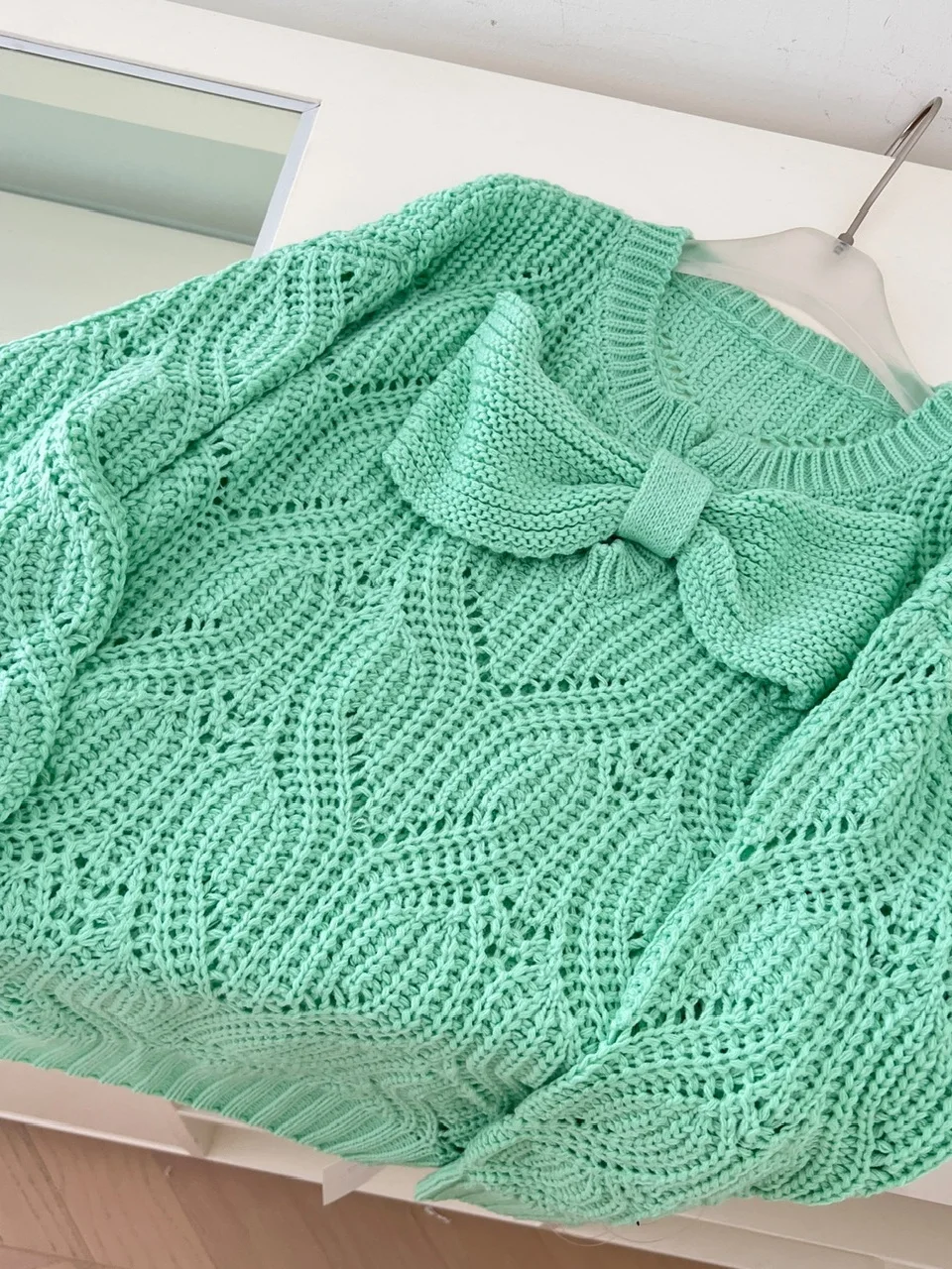 Sweet Lazy  Hair  Sweater Women's Autumn Winter Soft Cozy Design Versatile Outerwear Overhead Knitwear