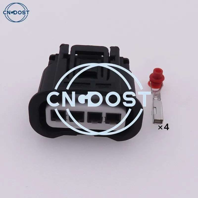 

1 комплект, 4-контактный 7287-8452-30, автомобильная катушка зажигания, водонепроницаемый разъем жгута проводов, сборка переменного тока для Toyota 90980-12A29