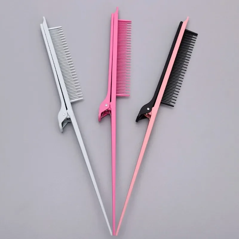 Hair Cutting Comb Tip-tail High-gloss Comb High-gloss Comb Plastic Hair Salon Makeup Brush Stereotypes Tool Weaving