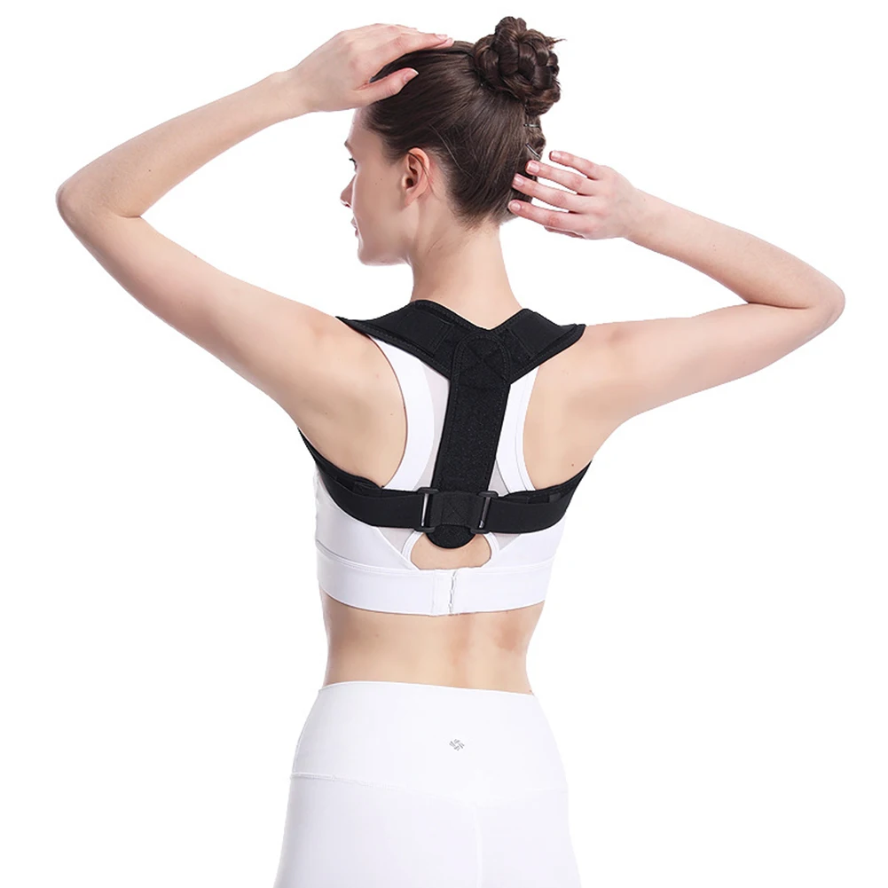 

Back Posture Corrector Men Women Anti-hunchback Back Support Upper Shoulders Brace Straightener Breathable Invisible Back Belt