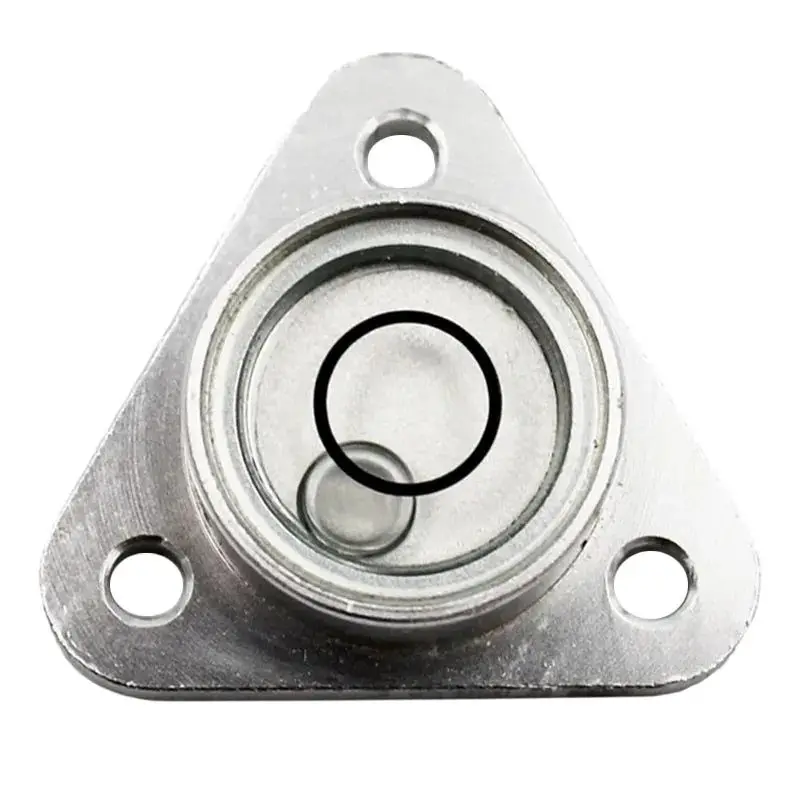 Triangular metal Level Bubble Universal Level Burbuja Nivel for Sartorius Balance Prevent slipping DIA 26*15*9.5mm