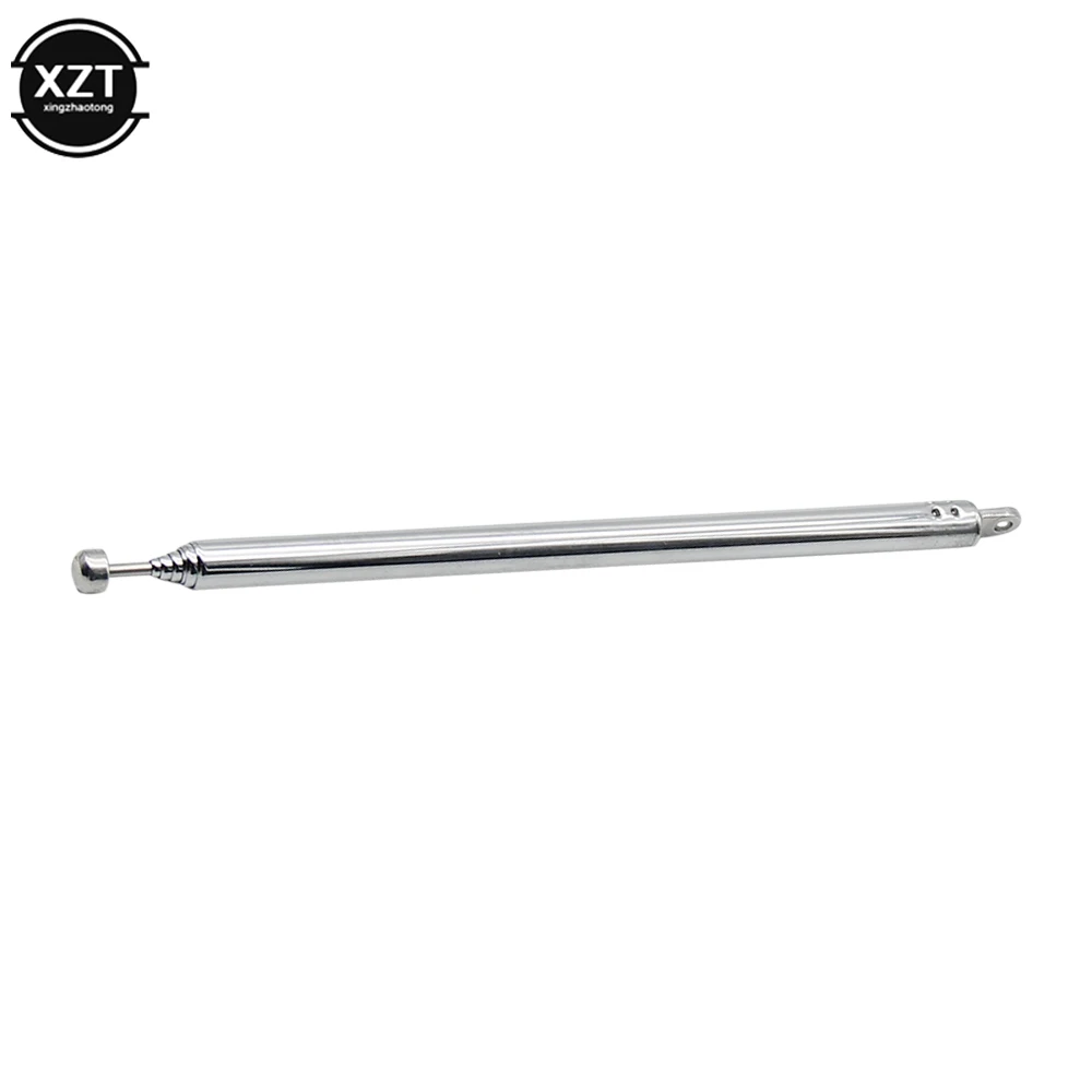7 Section Replacement Telescopic Aerial Antenna TV Radio DAB AM/FM Universal Telescopic Aerial Antenna length 740mm