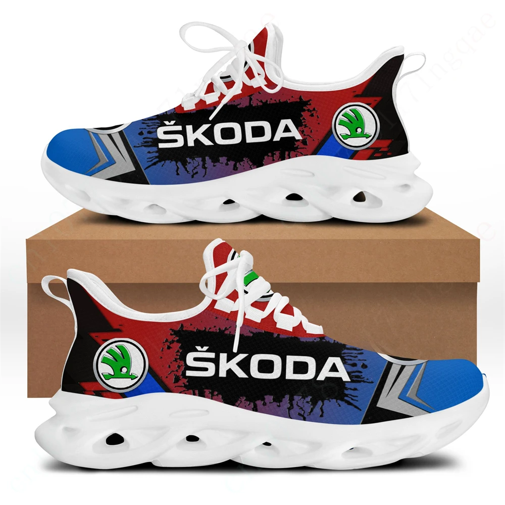 Skoda Sports Shoes For Men Big Size Male Sneakers Casual Running Shoes Unisex Tennis Lightweight Comfortable Men's Sneakers