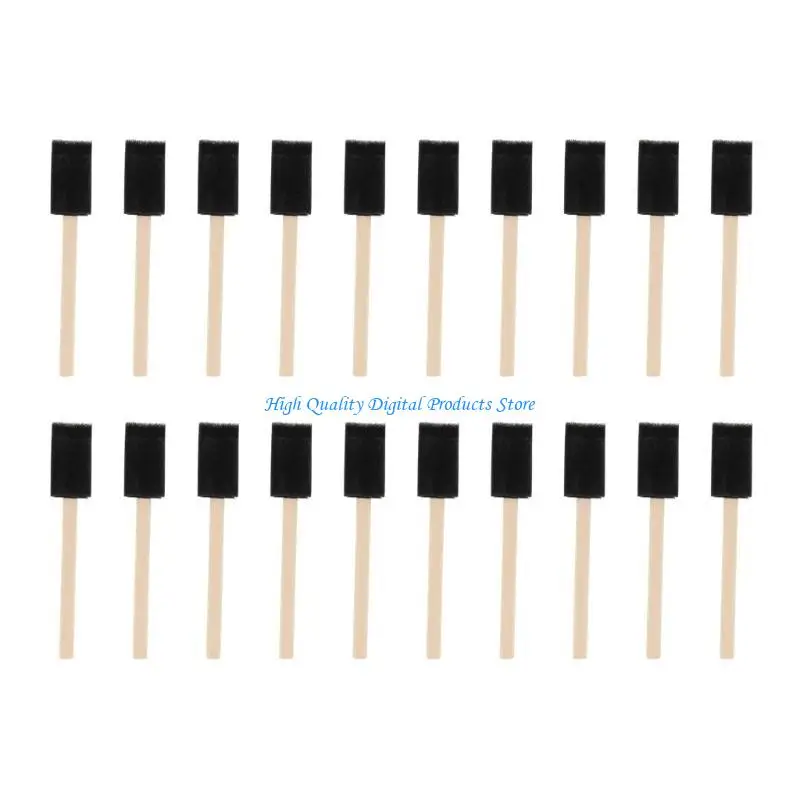 U2JE Foam Paint Brushes for Painting, Staining, Varnishes, Art Craft