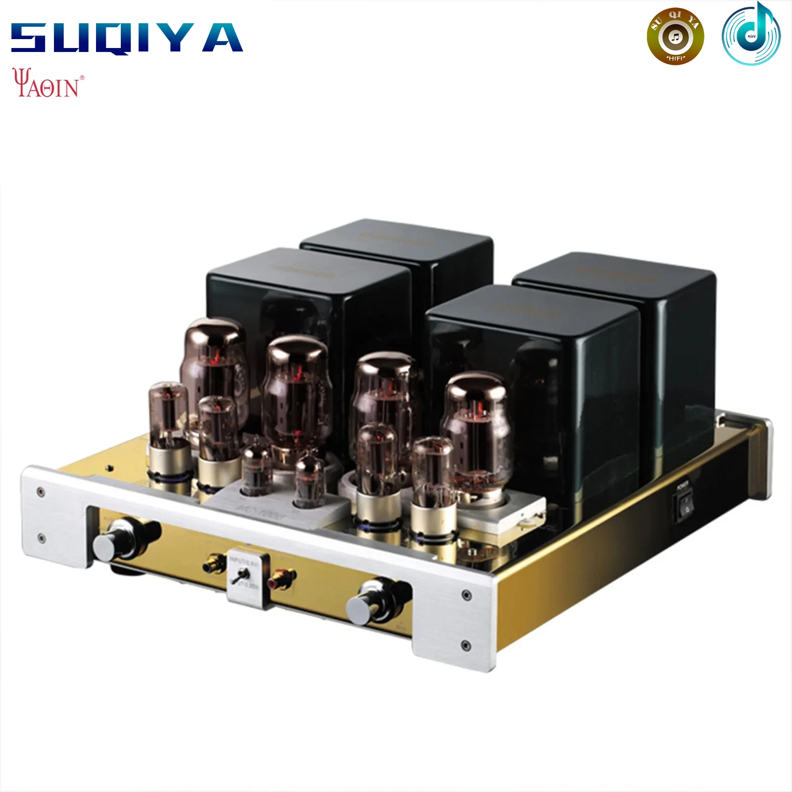 YAQIN MC-100B Gallbladder 50W*2 KT88 Vacuum Tube Amplifier Home Fever HiFi High Power Amplifier Sound Factory Direct Sales