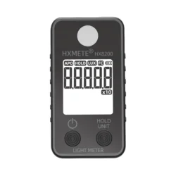 Light Meter Digital Illuminance Meter Handheld Lux Tester LCD 0-300,000 Lux/Fc Pocket Luxmeter Photometer Grow Plants