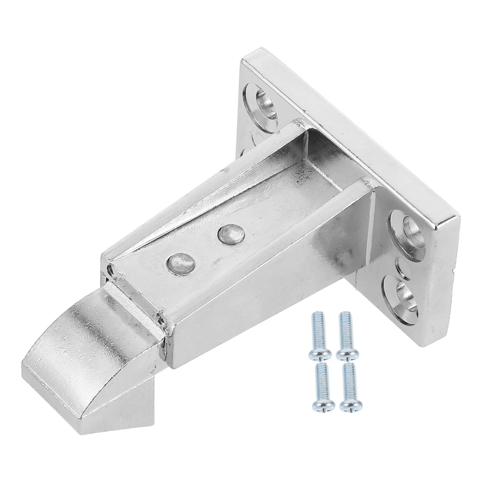 

1Set Refrigerator Latch Hook Adjustable Heavy Duty Lock for Freezer Cooler Rv Refrigerator Door Zinc Alloy Lock for Fridge