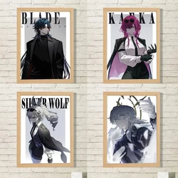 Honkai Star Rail Posters for Wall Decor Blade Home and Decoration Kafka Anime Game Canvas Painting Room Art