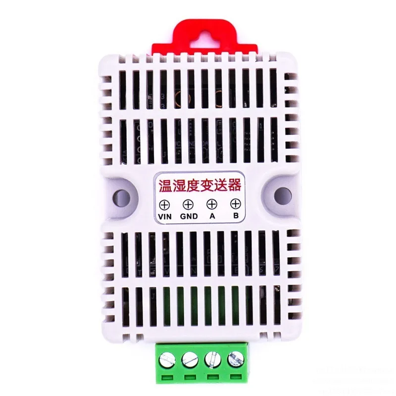 RS485 type temperature and humidity transmitter card rail collector high precision temperature and humidity meter