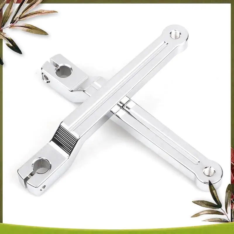 

AB98-Chrome Heel & Toe Gear Shift Levers Fit For Electra Street Glide Touring Parts