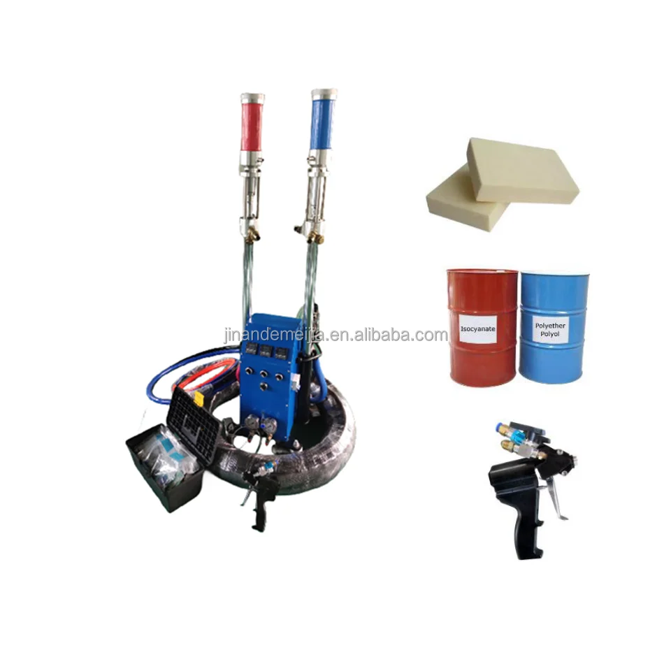 A1 Mini Small Cheap Price Closed Open Cell PU Polyurethane Foam Spray Machine For Wall Roof Insulation