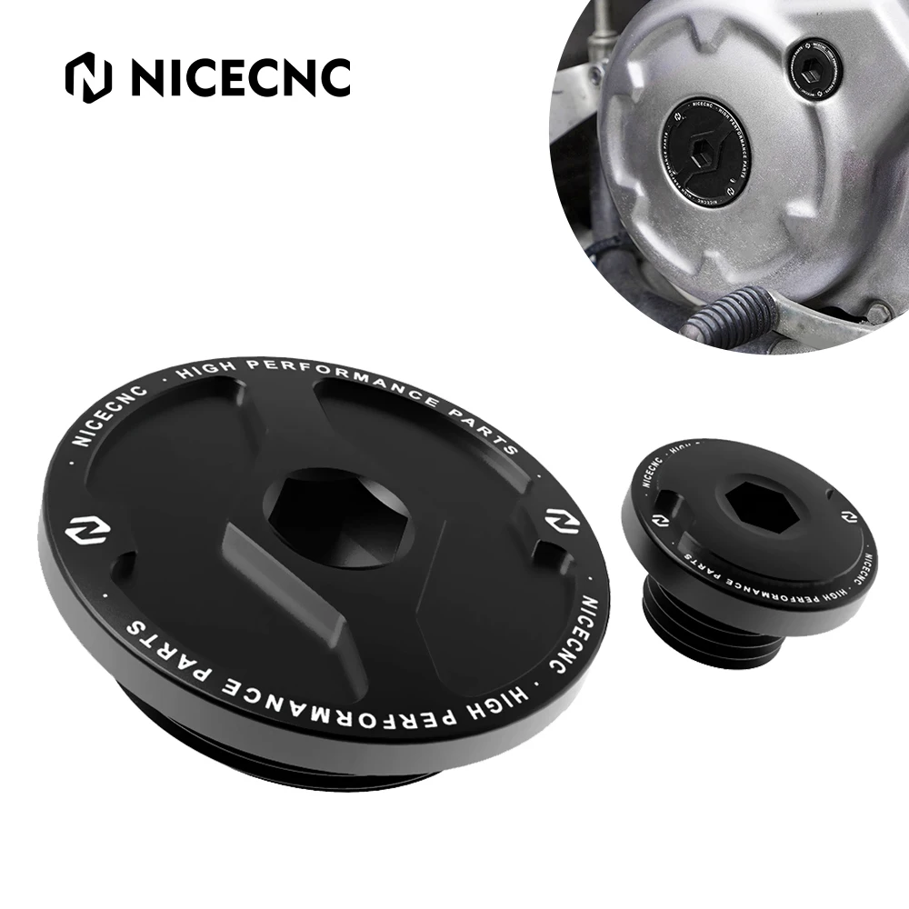 NICECNC YFZ450R Kit de enchufe de tapa de motor ATV para YAMAHA YFZ 450R 2009-2023 Raptor 700 700R Grizzly 550 2013-2023 Wolverine X4