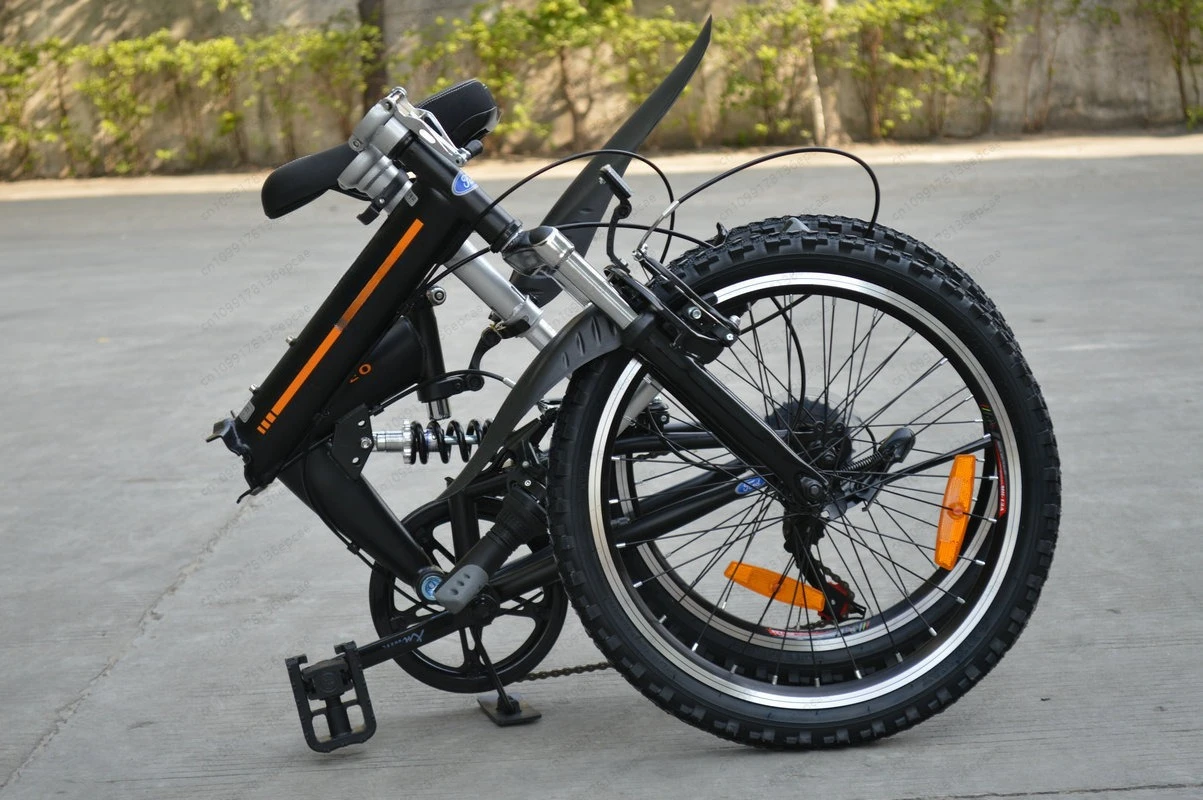 Hot-selling recommendation, Shenzhen ultra-light folding shock-absorbing bicycle, student mini folding bicycle