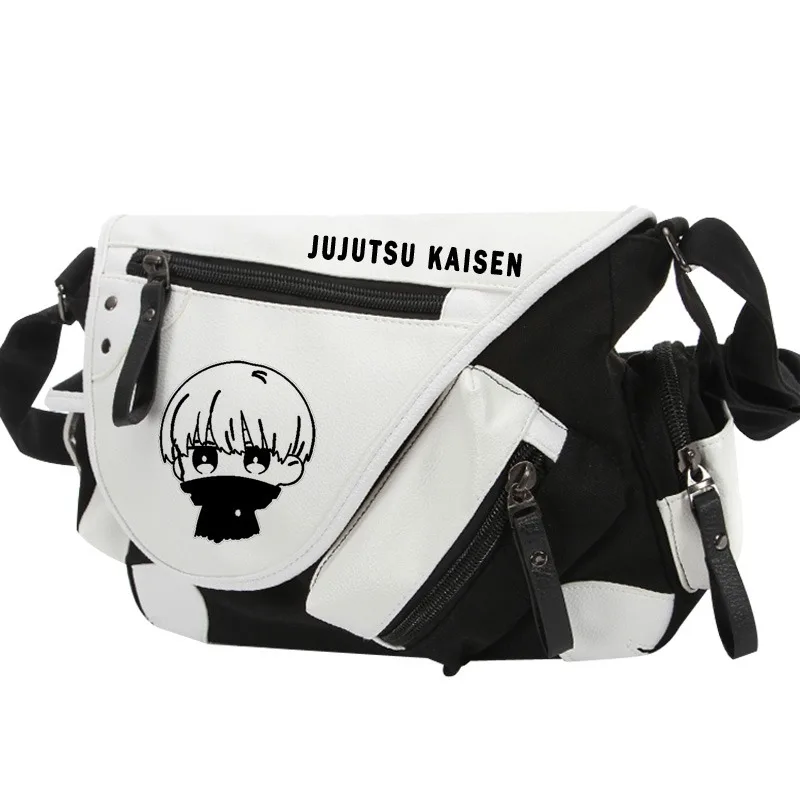 Jujutsu Kaisen Satoru Gojo Fushiguro Megumi Getou Suguru Shoulder Bag Anime Peripheral Cute Crossbody Bag Kawaii Travel Bag