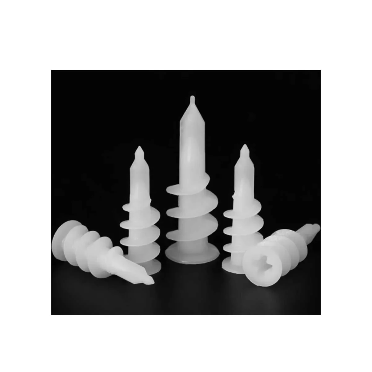 

Nylon Gypsum Board Expansion Screw /Spiral Insertion Type Gypsum Board Aircraft Expansion Pipe Expansion Plug Curtain Special