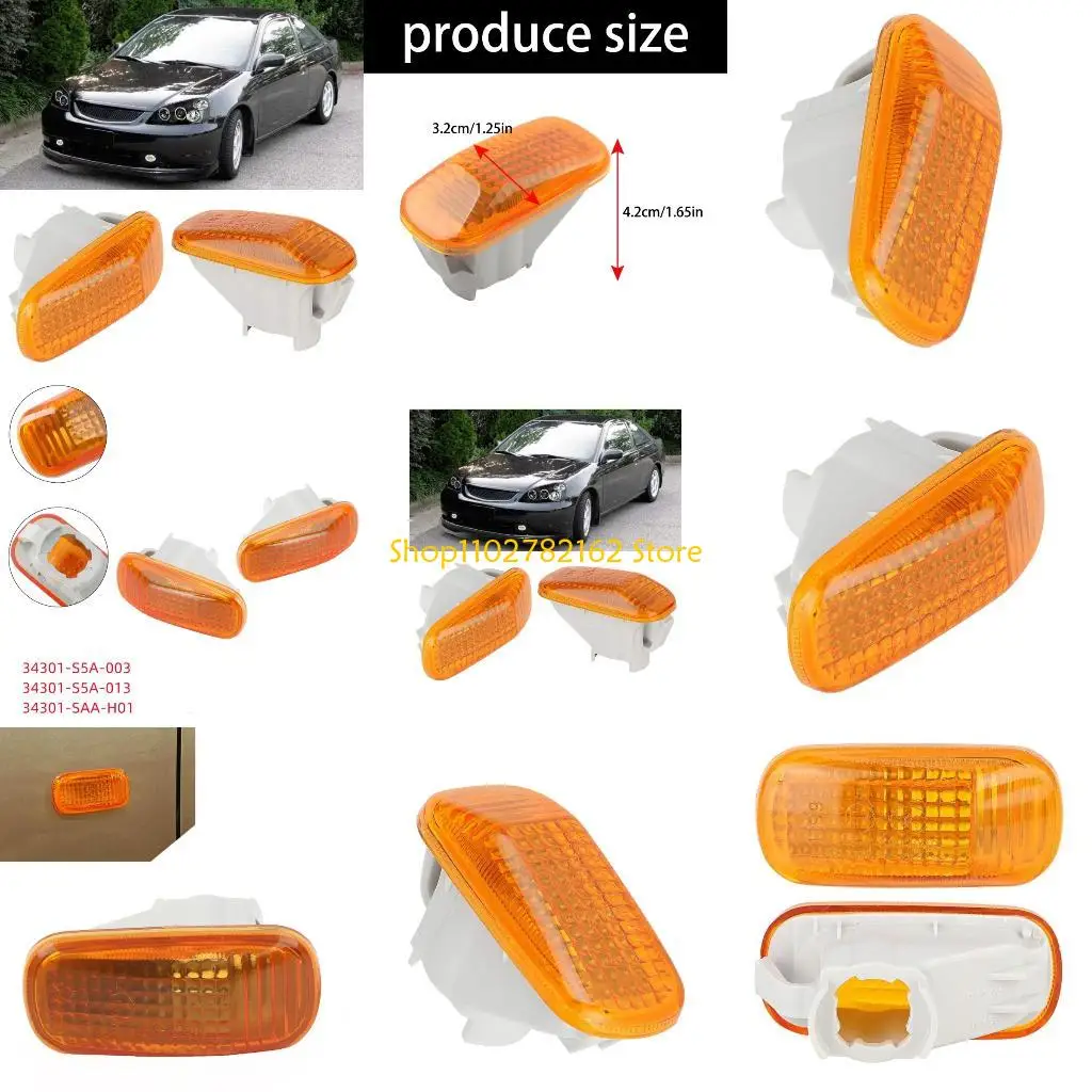 

Запасная часть светодиодного бокового фонаря 547B 34301S5A013 34301S5A003 Крышка указателя поворота